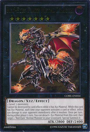 Image of Red-Eyes Flare Metal Dragon