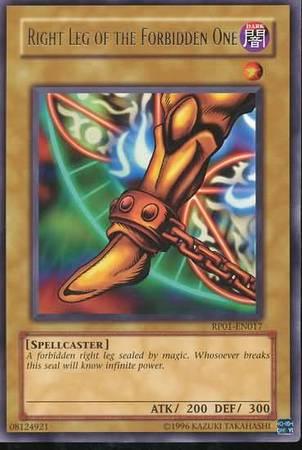 Image of Right Leg of the Forbidden One