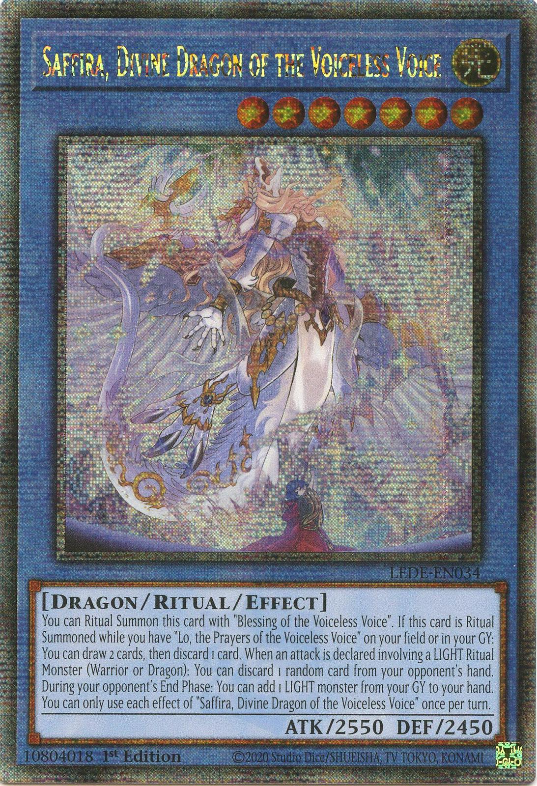 Image of Saffira, Divine Dragon of the Voiceless Voice