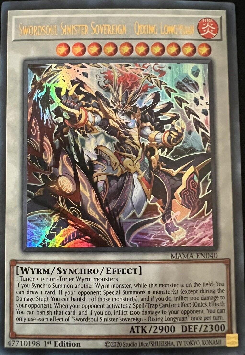 Image of Swordsoul Sinister Sovereign - Qixing Longyuan