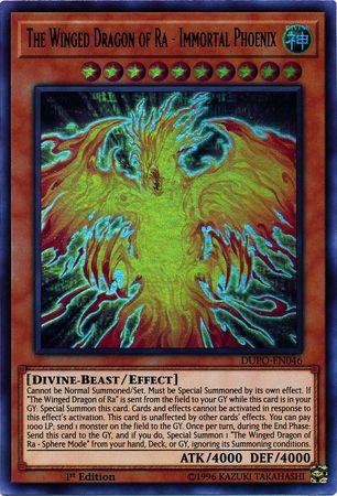 Image of The Winged Dragon of Ra - Immortal Phoenix