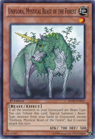 Image of Uniflora, Mystical Beast of the Forest