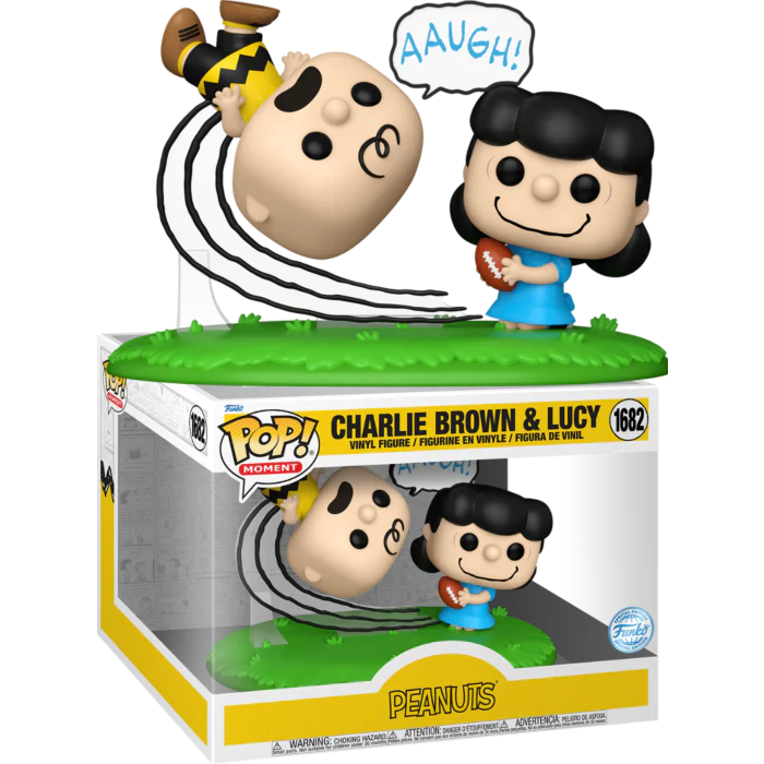 Charlie Brown & Lucy With Football