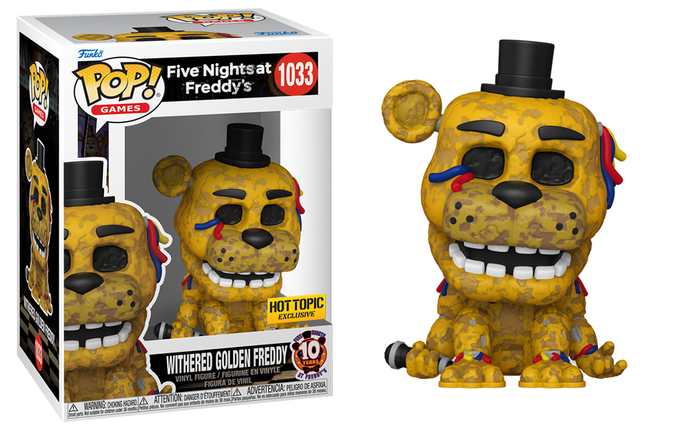 Withered Golden Freddy