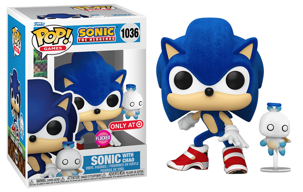 Sonic with Chao (Flocked)