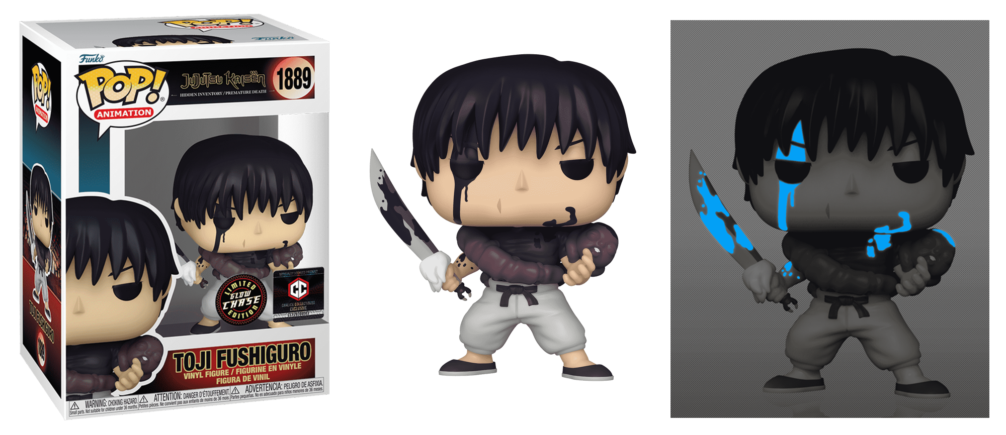Toji Fushiguro with Split Soul Katana (GITD - Chase)