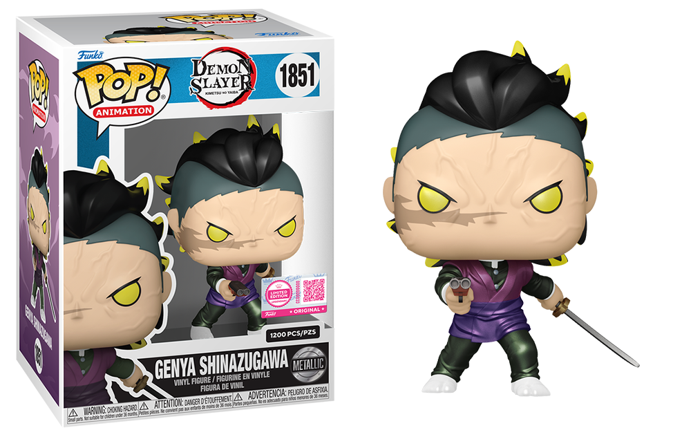 Genya Shinazugawa (Demon Form) (Metallic - Funko Shop - 1,200 Pieces (Legendary))