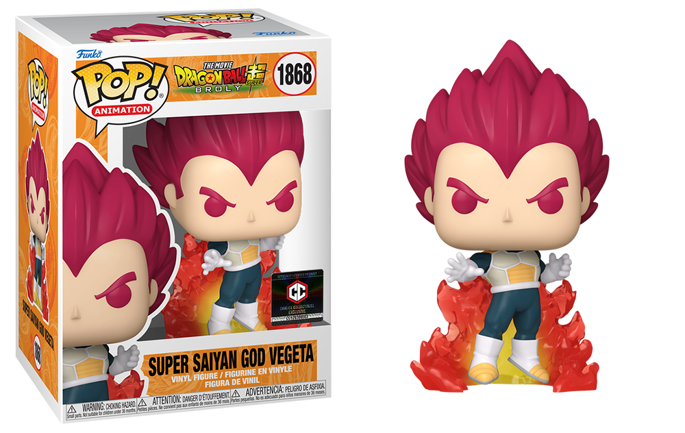 Picture of Super Saiyan God Vegeta with Aura