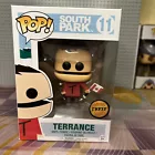 #11 Terrance Canada Flag Chase Edition South Park Damaged Funko POP & Protector