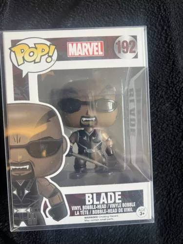 #192 Blade - Marvel Rare & Vaulted Funko POP. Brand new