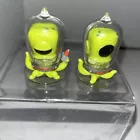 2 Funko Simpsons Pocket Pops Treehouse Of Horror Kang And Kodos    New  2 Inch