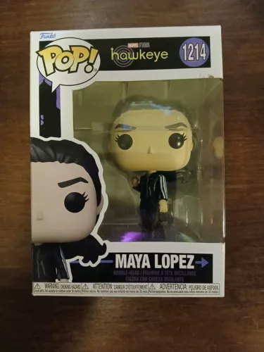 2021 Funko Pop! Marvel Studios Hawkeye #1214 Maya Lopez Bobble-Head Free Shippin