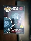 2024 Funko POP, Star Wars Darth Maul #740, Glows In The Dark. W/ Protector