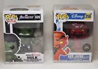 #356 Funko Pop! Disney Aladdin Red Jafar as Genie Glow in the Dark CHASE & Hulk