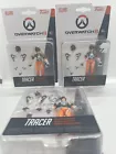 3x FUNKO OVERWATCH 2 TRACER ACTION FIGURE CARDED UNUSED WITH ACCESSORIES