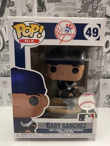 49 Gary Sanchez Funko Pop Official Major League Baseball Yankees Pop! MLB