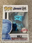 #499 Hulk (Blue Chrome). Avengers: Endgame. Funko Pop! Marvel. Special Ed Exc.