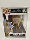 663 Rick and Morty, Wasp Rick, Funko pop, vinyl Figurine