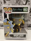 663 Wasp Rick Sanchez Funko Pop Rick And Morty Pop! Animation
