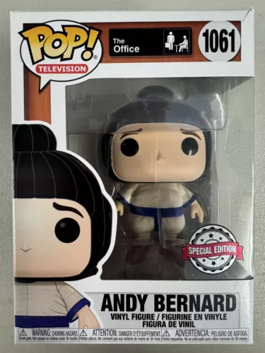 Andy Bernard (in Sumo Suit) 1061 ~ The Office ~ Funko Pop Vinyl ~ Television