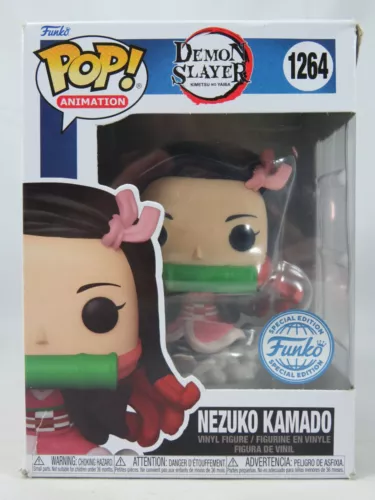 Animation Funko Pop - Nezuko Kamado - Demon Slayer - No. 1264 - Free Protector
