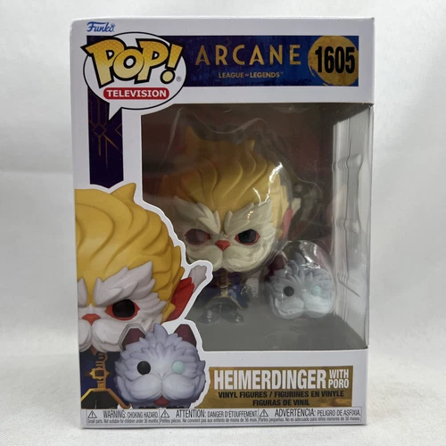 Arcane: League of Legends (TV) - Heimerdinger with Poro Pop! Vinyl Figure #1605