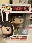 AUTHENTIC Funko Pop Eddie Munson Stranger Things #1250 w/ Protector Exclusive