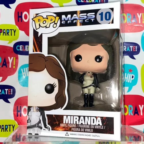 AUTHENTIC Miranda Mass Effect Funko Pop Games 10 + Protector