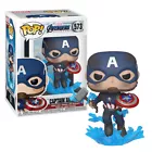 Avengers Endgame Captain America with Mjolnir & Shield Pop! Vinyl Figure #573 OE