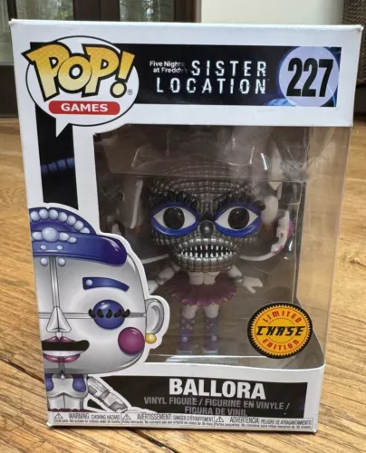 Ballora CHASE Funko Pop! #227 Five Nights At Freddy’s Sister Location Brand New!