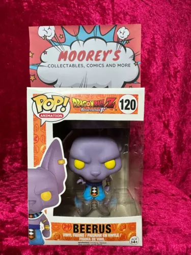Beerus Dragon Ball Z Resurrection of F Funko Pop vinyl 120 animation Funko