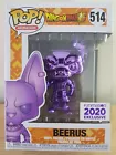 Beerus - Funko Pop #514 - Chrome - Funimation Exclusive Dragon Ball Super (DBS)
