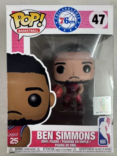 Ben Simmons 47 ~ NBA: Philadelphia 76ers ~ Funko Pop Vinyl ~ Basketball