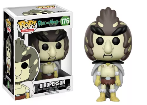 Birdperson The Rick and Morty TV Show POP! Animation #176 Vinyl Figur Funko