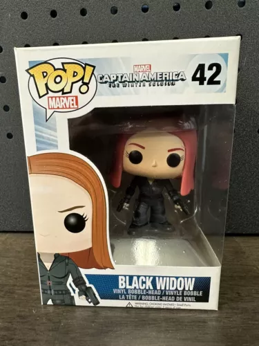 Black Widow Funko Pop 42 MCU Captain America: The Winter Soldier