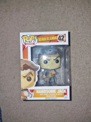 Boxed Funko Pop Vinyl Borderlands Handsome Jack 42