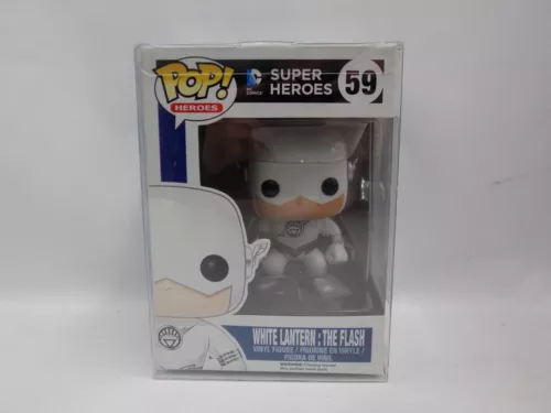 Brand New Funko Super Heroes White Lantern: The Flash 59 Pop Vinyl Figure