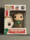 BRAND NEW! Sheldon Cooper Funko POP! (Green Lantern Shirt) Big Bang Theory #11