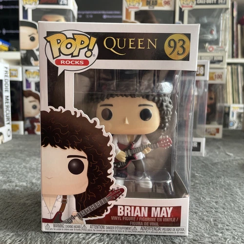 Brian May - Queen - #93 - Funko Pop Rocks Vinyl Figure