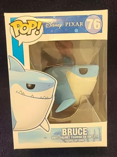 Bruce Funko Pop! Disney Pixar Finding Nemo Vaulted 76 with Plastic Protector