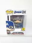 Captain America 450 Team Suit Glow GTID Marvel Avengers Funko Pop Vinyl