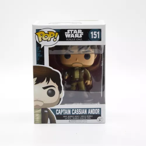 Captain Cassian Andor 151 - Star Wars Rogue One - Funko Pop Vinyl