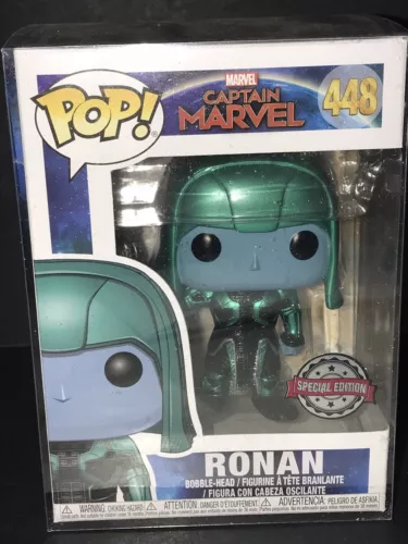 Captain Marvel - Ronan - Funko Pop! #448 - NEW + PROTECTOR (SPECIAL EDITION)