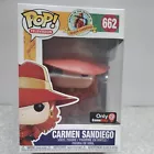 Carmen Sandiego Television Funko Pop #662 Gamestop Limited Edition