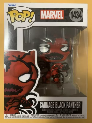 Carnage Black Panther Funko Pop! Marvel - Vinyl Figure 1434 IN HAND