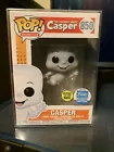 Casper The Friendly Ghost 850 GITD Funko Exclusive Funko Pop + Protector