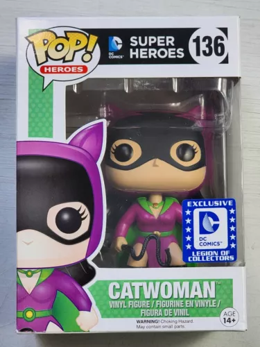 Catwoman DC Super Heroes 136 Legion of Collectors Funko Pop Vinyl
