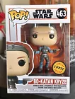 CHASE Funko Pop! Star Wars: BO-KATAN KRYZE #463 (The Mandalorian) w/Protector