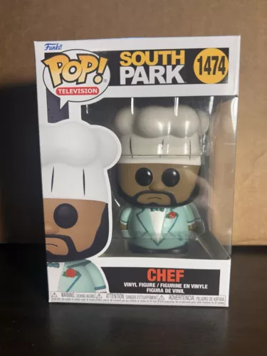 Chef In Suit South Park Pop Television Funko Pop 1474 With Protector