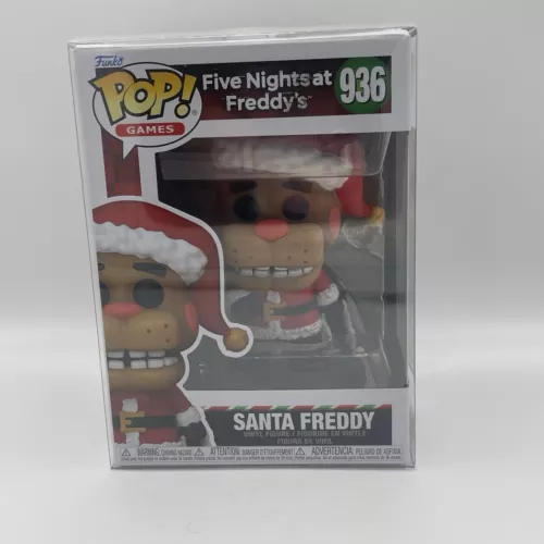Christmas Funko Pop Santa Freddy (936) Five Nights At Freddys FNAF Holiday #936